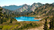 Olympic National Park sprawls across several different ecosystems, from the dramatic peaks of the Olympic Mountains to old-growth forests.